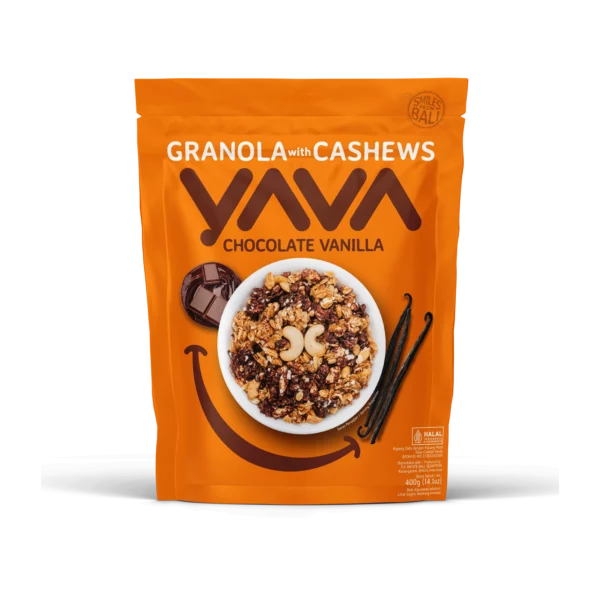 granola csokoládé vanília 400g